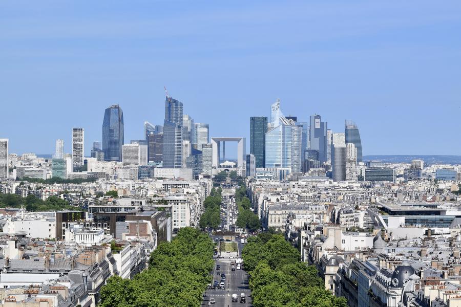 What is the origin of La Défense?