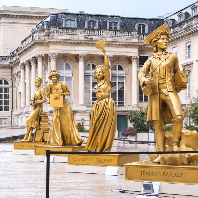 The ‘Ten Golden Women’ of the Paris 2024 Olympic Games are settling permanently in Paris!