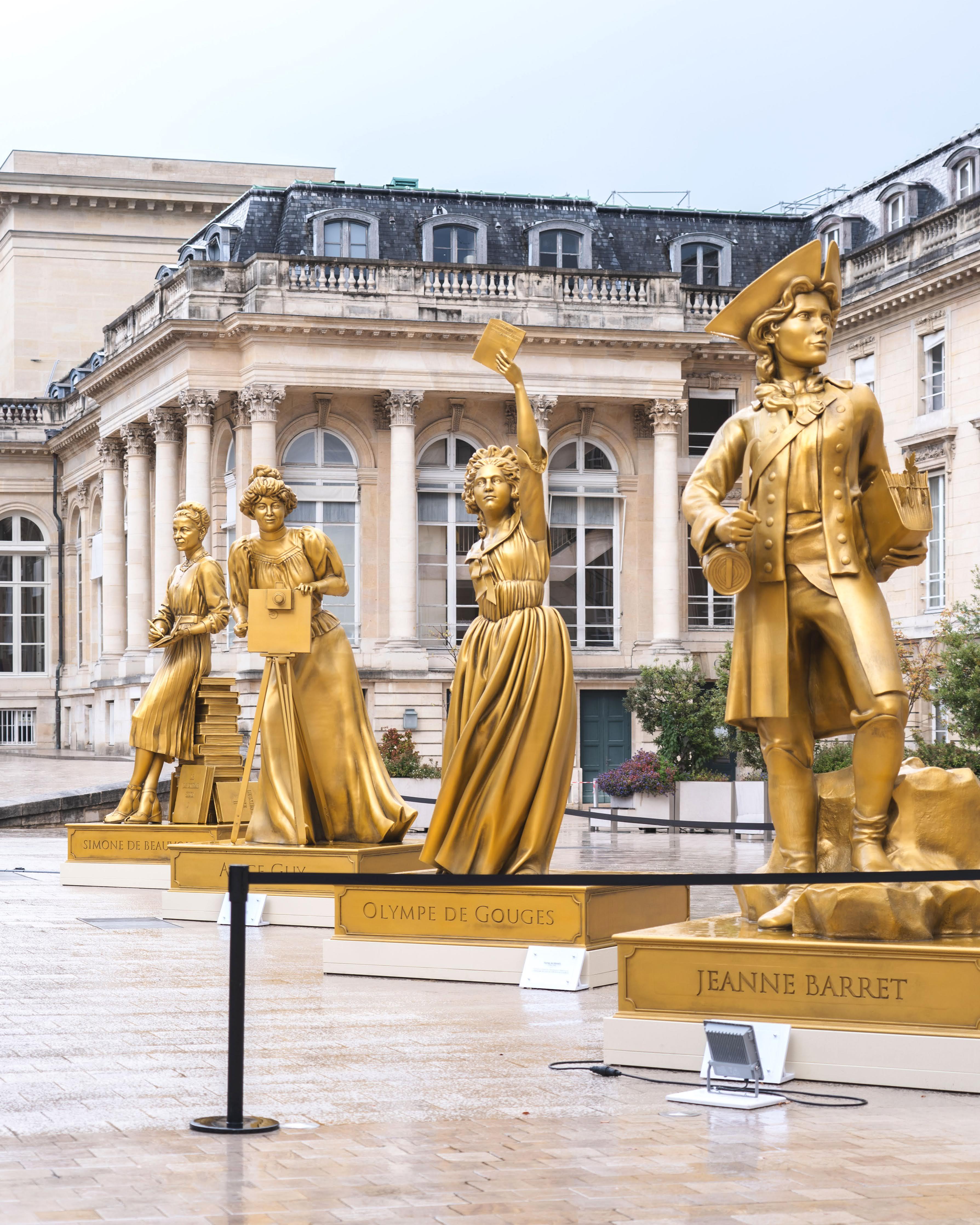 The ‘Ten Golden Women’ of the Paris 2024 Olympic Games are settling permanently in Paris!