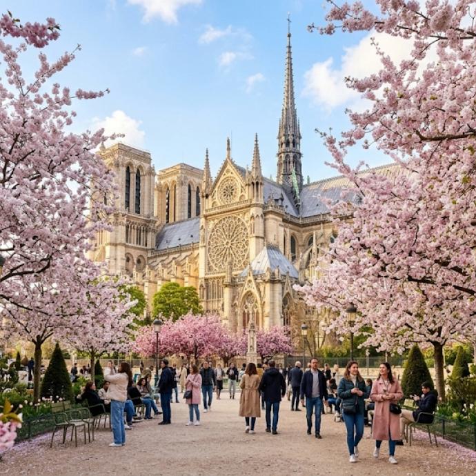 Spring 2026: Where can you admire the most beautiful blooms in Paris?