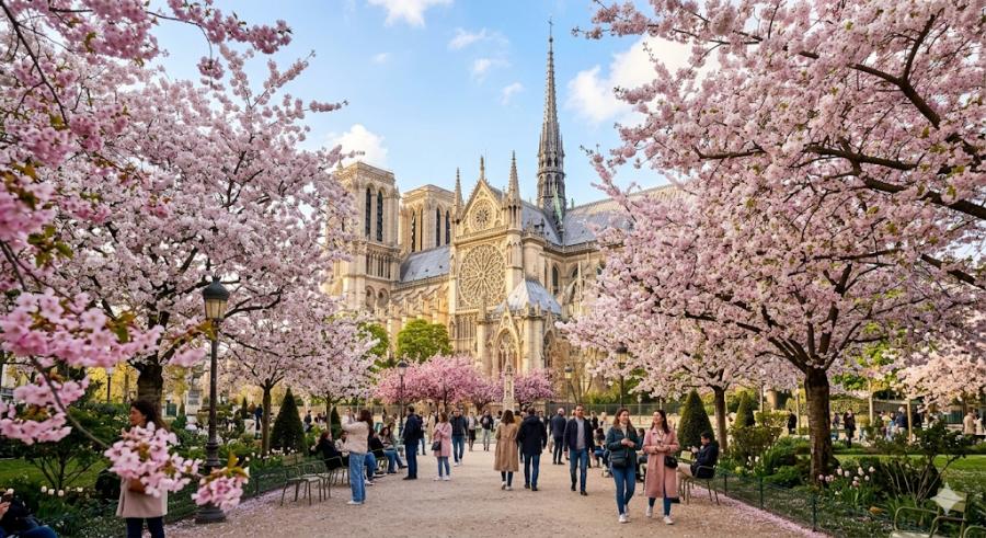 Spring 2026: Where can you admire the most beautiful blooms in Paris?