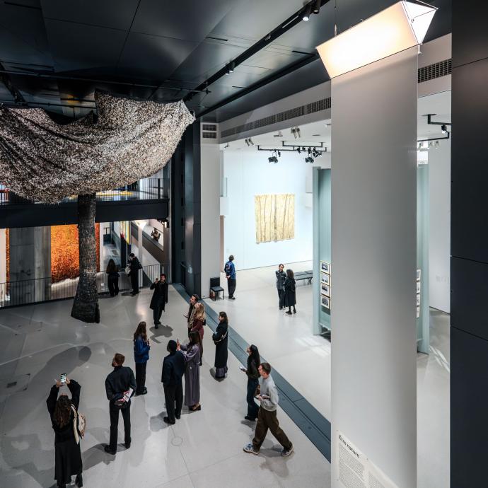 Opening of the new Fondation Cartier Paris - Louvre/Palais-Royal